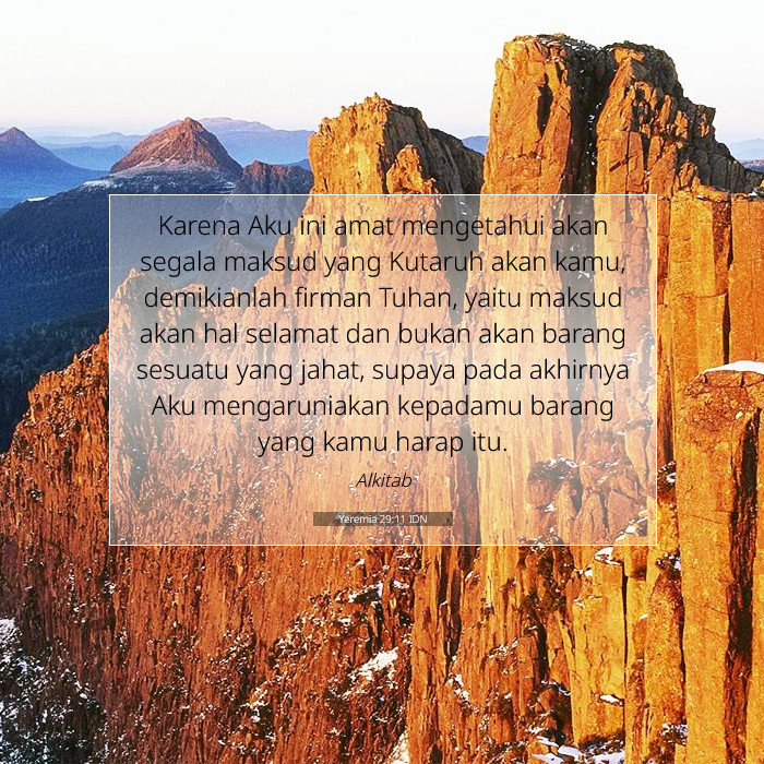 Yeremia 29:11 Komentar Alkitab