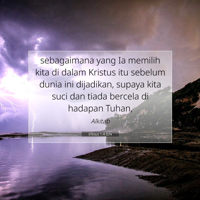 Efesus 1:4