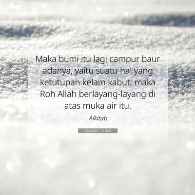 Kejadian 1:2 Ayat Alkitab Dijelaskan