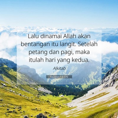 Kejadian 1:8 Ayat Alkitab Dijelaskan