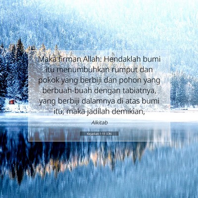 Kejadian 1:11 Ayat Alkitab Dijelaskan