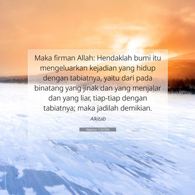 Kejadian 1:24 Ayat Alkitab Dijelaskan