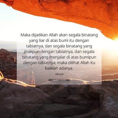 Kejadian 1:25 Ayat Alkitab Dijelaskan