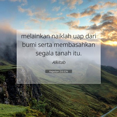 Kejadian 2:6 Ayat Alkitab Dijelaskan