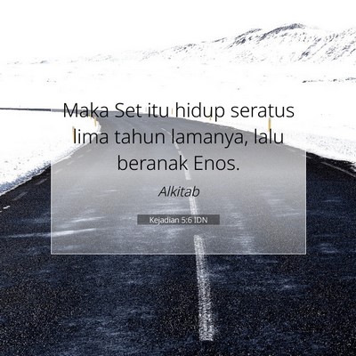 Kejadian 5:6 Ayat Alkitab Dijelaskan