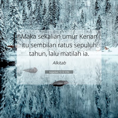 Kejadian 5:14 Ayat Alkitab Dijelaskan