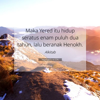 Kejadian 5:18 Ayat Alkitab Dijelaskan