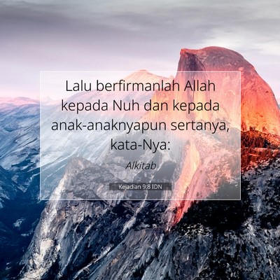 Kejadian 9:8 Ayat Alkitab Dijelaskan