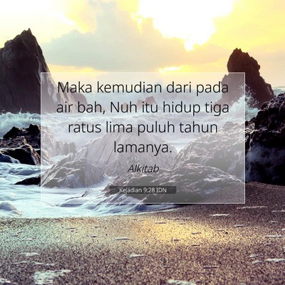 Kejadian 9:28 Ayat Alkitab Dijelaskan