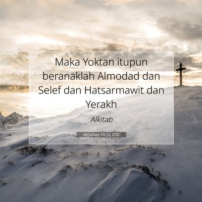 Kejadian 10:26 Ayat Alkitab Dijelaskan