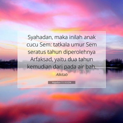 Kejadian 11:10 Ayat Alkitab Dijelaskan