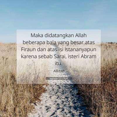Kejadian 12:17 Ayat Alkitab Dijelaskan
