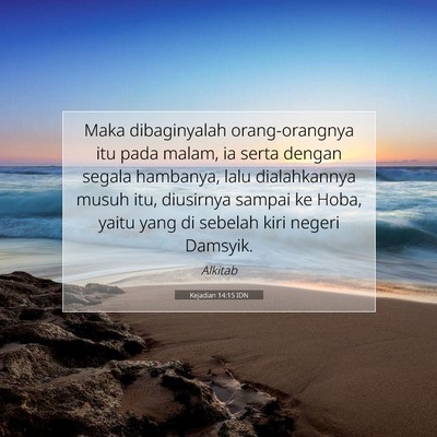 Kejadian 14:15 IDN Gambar Ayat Alkitab