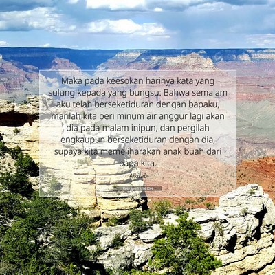 Kejadian 19:34 Ayat Alkitab Dijelaskan