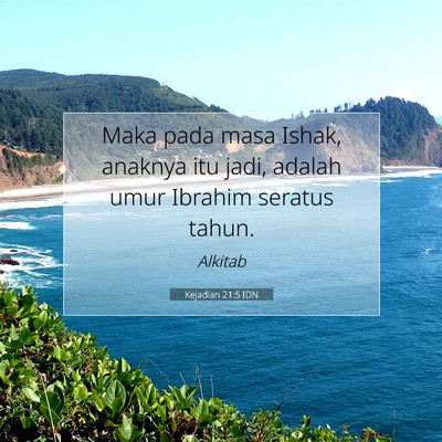 Kejadian 21:5 Ayat Alkitab Dijelaskan
