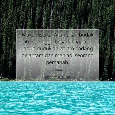 Kejadian 21:20 Ayat Alkitab Dijelaskan