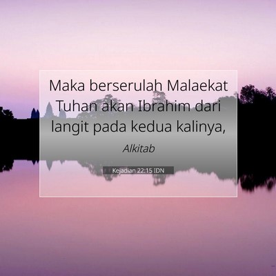 Kejadian 22:15 Ayat Alkitab Dijelaskan