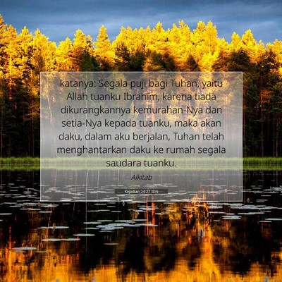 Kejadian 24:27 Ayat Alkitab Dijelaskan