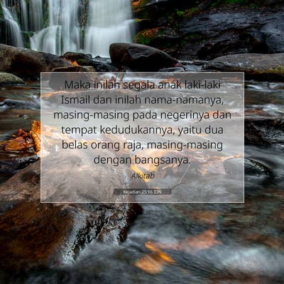 Kejadian 25:16 Ayat Alkitab Dijelaskan