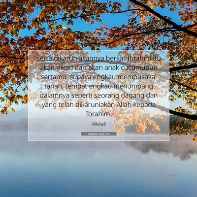 Kejadian 28:4 IDN Gambar Ayat Alkitab