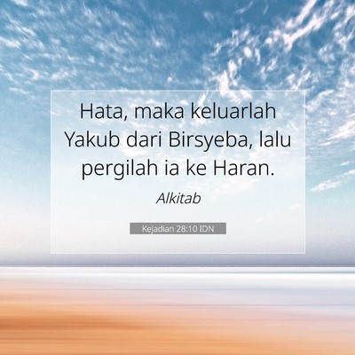 Kejadian 28:10 Ayat Alkitab Dijelaskan