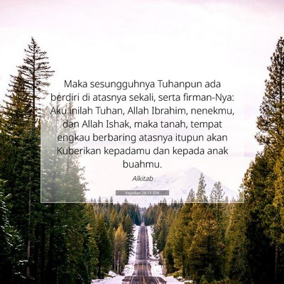 Kejadian 28:13 IDN Gambar Ayat Alkitab
