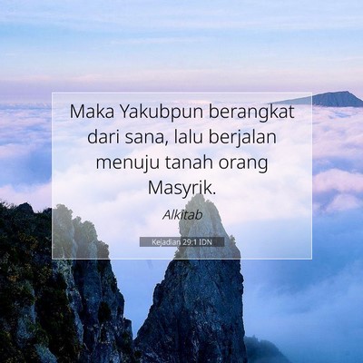 Kejadian 29:1 Ayat Alkitab Dijelaskan