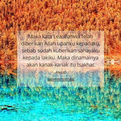 Kejadian 30:18 IDN Gambar Ayat Alkitab