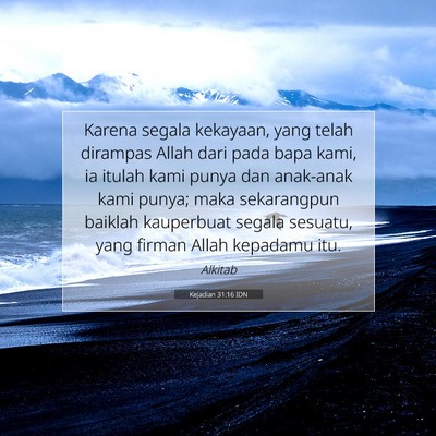 Kejadian 31:16 Ayat Alkitab Dijelaskan