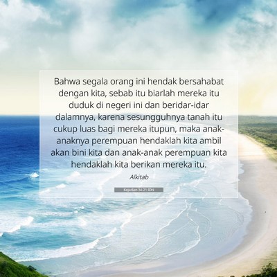 Kejadian 34:21 IDN Gambar Ayat Alkitab