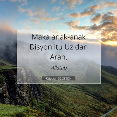 Kejadian 36:28 Ayat Alkitab Dijelaskan