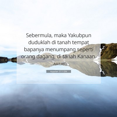 Kejadian 37:1 IDN Gambar Ayat Alkitab
