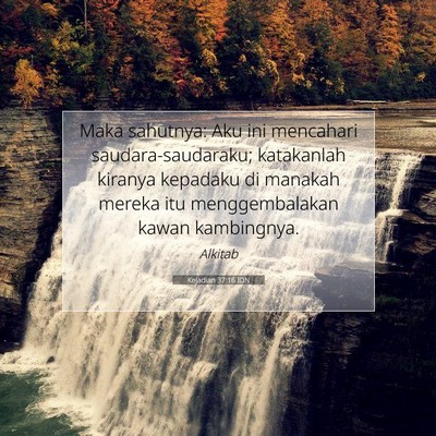 Kejadian 37:16 Ayat Alkitab Dijelaskan