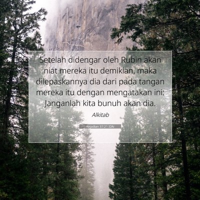 Kejadian 37:21 Ayat Alkitab Dijelaskan