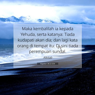Kejadian 38:22 Ayat Alkitab Dijelaskan