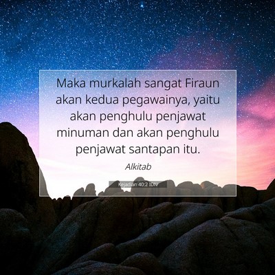 Kejadian 40:2 IDN Gambar Ayat Alkitab