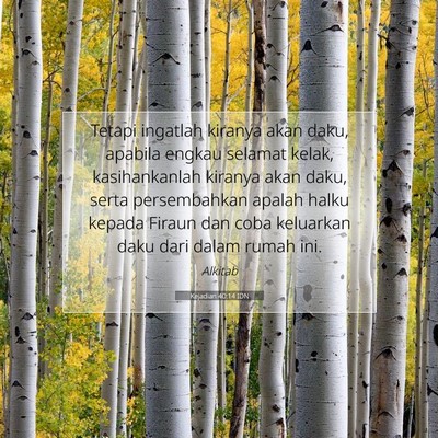 Kejadian 40:14 IDN Gambar Ayat Alkitab