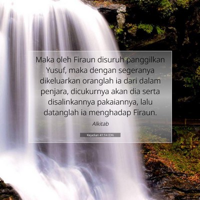 Kejadian 41:14 Ayat Alkitab Dijelaskan