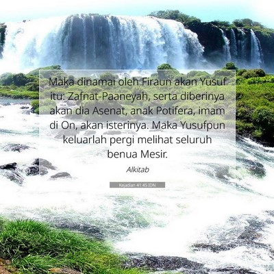 Kejadian 41:45 IDN Gambar Ayat Alkitab