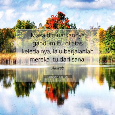 Kejadian 42:26 Ayat Alkitab Dijelaskan