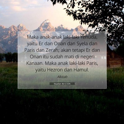 Kejadian 46:12 IDN Gambar Ayat Alkitab