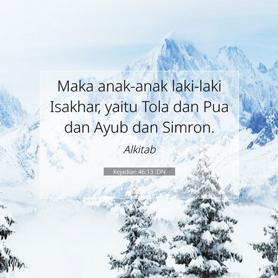 Kejadian 46:13 IDN Gambar Ayat Alkitab