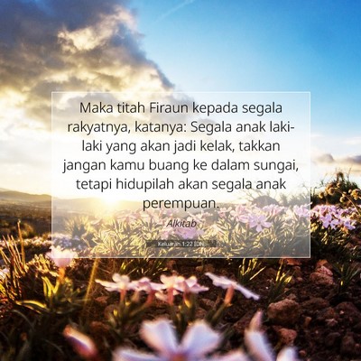 Keluaran 1:22 Ayat Alkitab Dijelaskan
