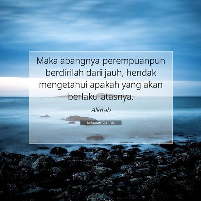 Keluaran 2:4 IDN Gambar Ayat Alkitab
