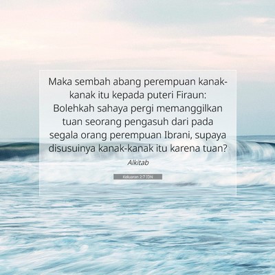 Keluaran 2:7 IDN Gambar Ayat Alkitab