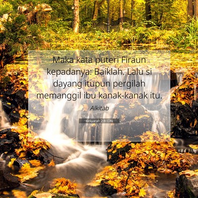 Keluaran 2:8 Ayat Alkitab Dijelaskan