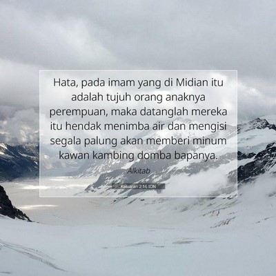 Keluaran 2:16 IDN Gambar Ayat Alkitab