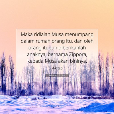 Keluaran 2:21 IDN Gambar Ayat Alkitab