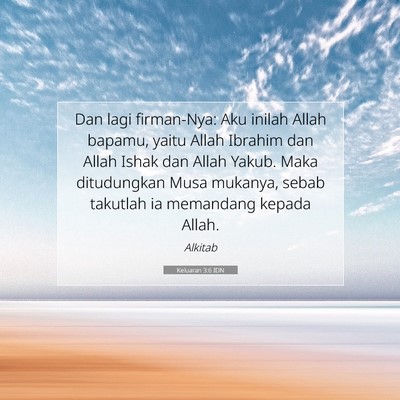 Keluaran 3:6 Ayat Alkitab Dijelaskan