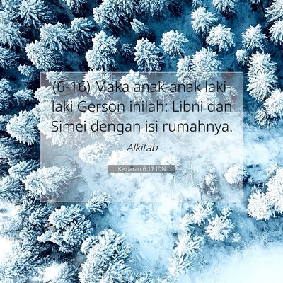 Keluaran 6:17 Ayat Alkitab Dijelaskan
